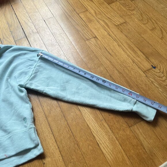 Sweaty Betty Size XS Pearl Blue Nestle Up Half Zip Pullover Sweatshirt - Picture 11 of 16